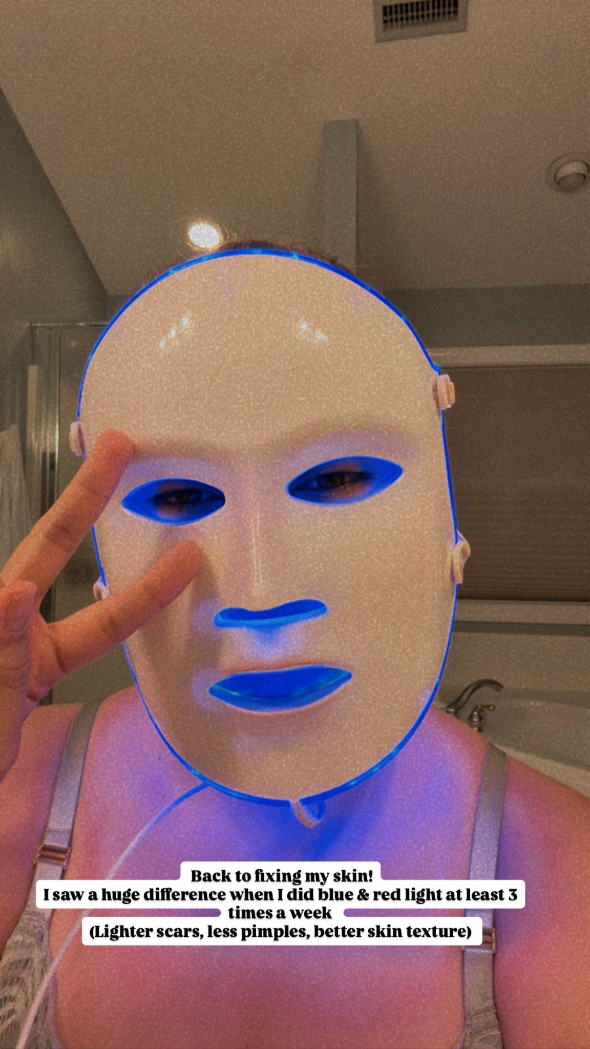 Red light mask on sale! Amazon sale! Helps with inflammation and acne  

#LTKBeauty #LTKFindsUnder50