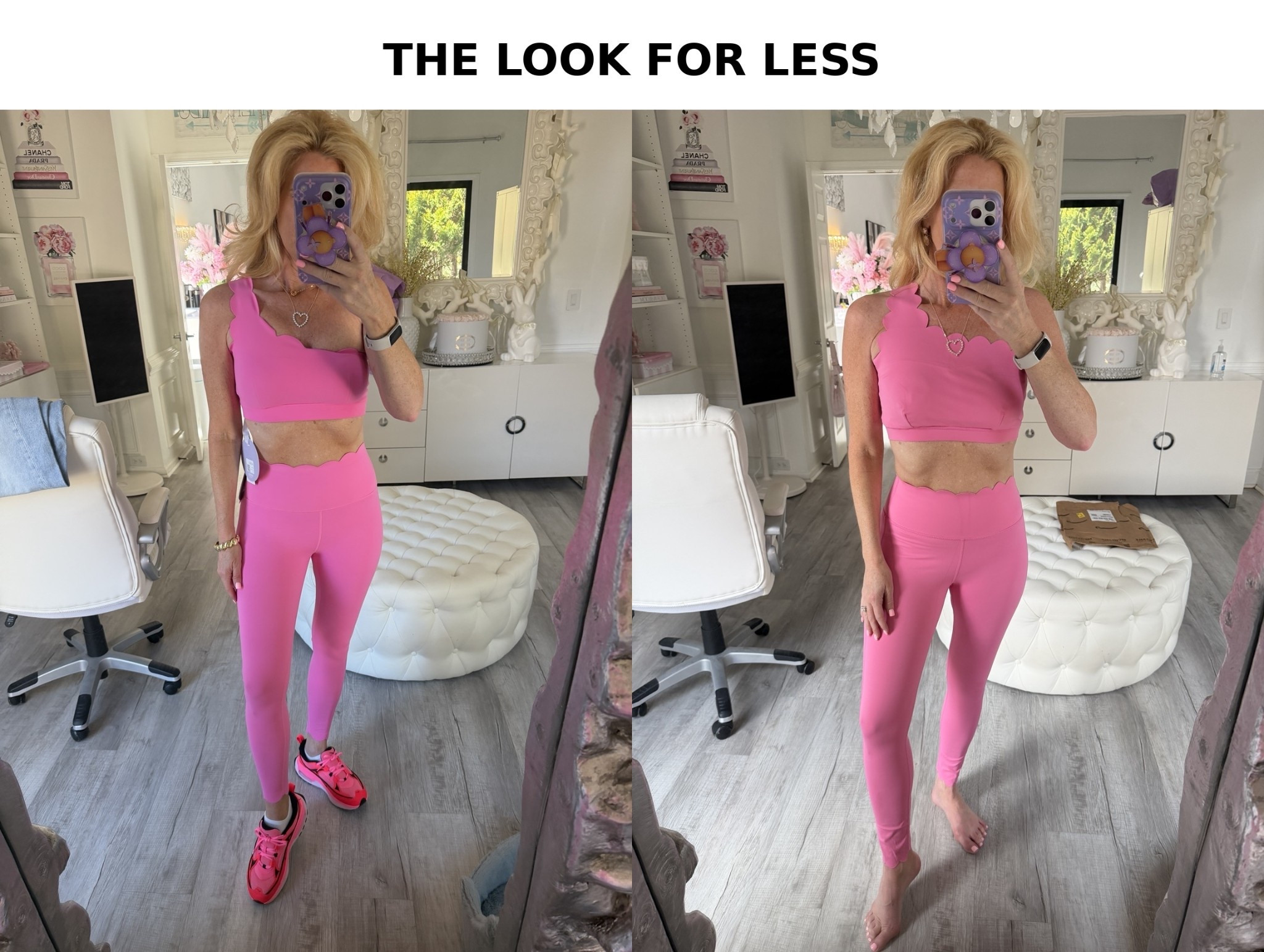 The same look for less love both 

#LTKfitnessgoals #LTKActive #LTKOver40