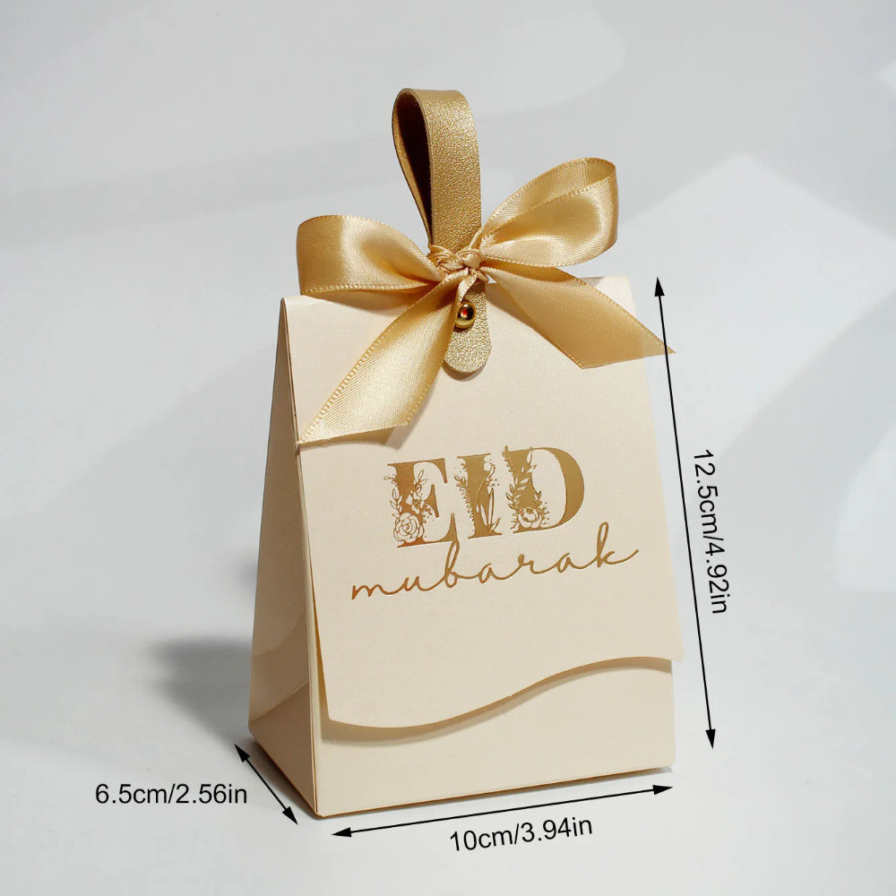 elegant ivory mini gift bags "ramadan mubarak" design golden - Temu | Temu Affiliate Program