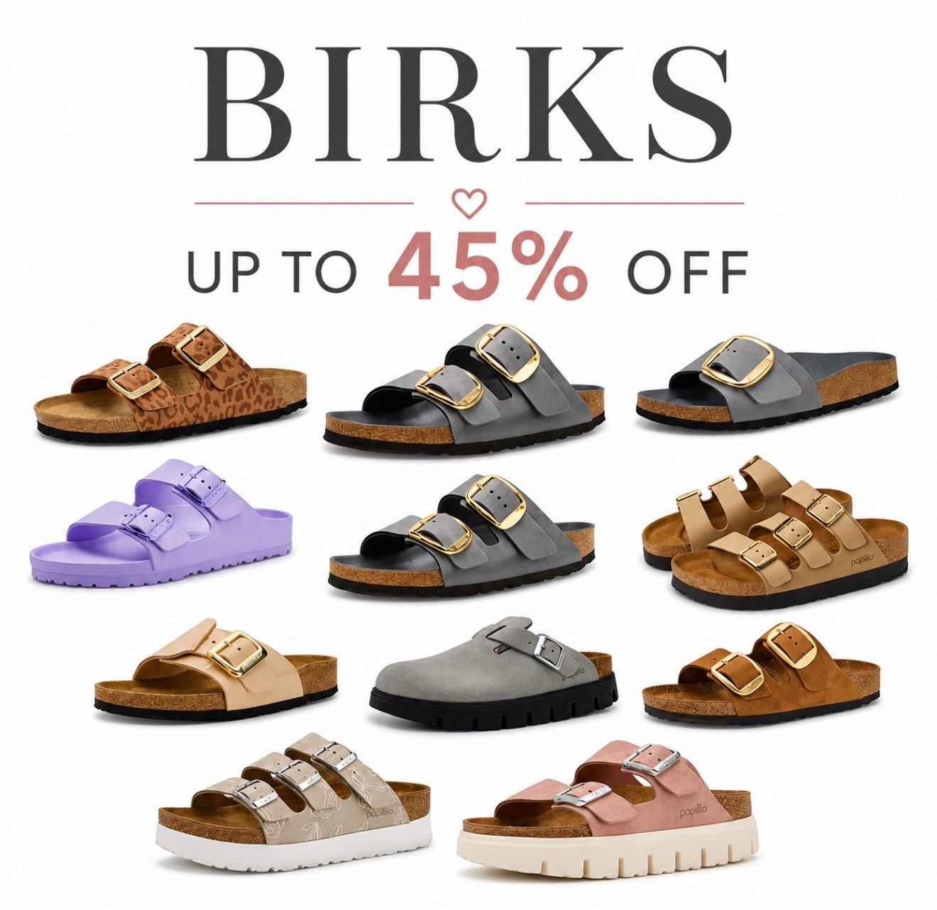 🚨 The Birks everyone wants are on sale! 🤩

I’m posting this one early because the best colors and sizes will not stick around. 👀 Some styles are up to 45% OFF, and once your size is gone… it’s gone.

#LTKootd #LTKSaleAlert #LTKgrwm