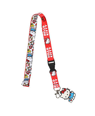 Lanyard with Breakaway Rubber Charm and ID Sleeve | Macy's
