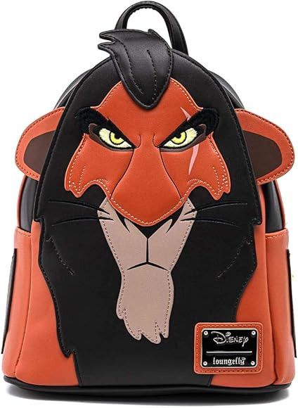 Loungefly Disney Lion King Scar Cosplay Womens Double Strap Shoulder Bag Purse | Amazon (US)