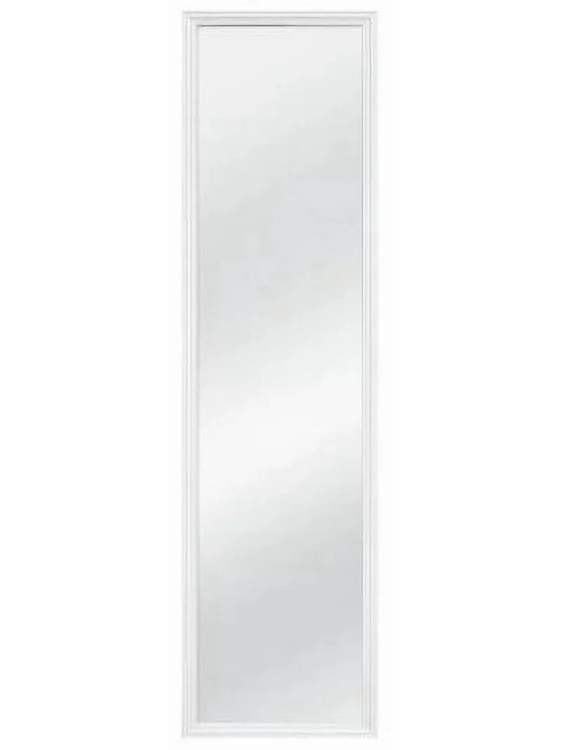 Mainstays 13x49 White Rectangle Large Wall Mirror for Bathroom or Living Room | Walmart (US)