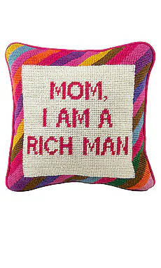 Cher Knows Best Needlepoint Pillow
                    
                    Furbish Studio | Revolve Clothing (Global)