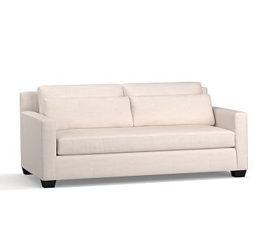 York Slope Arm Deep Seat Upholstered Sofa | Pottery Barn (US)