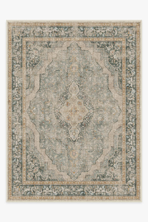 Adeline Natural Sage Rug | Ruggable