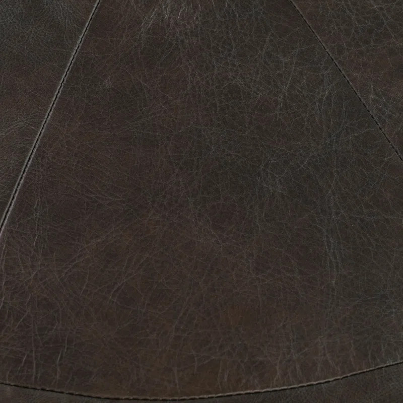 Rowland Leather Cocktail Ottoman | Wayfair Professional