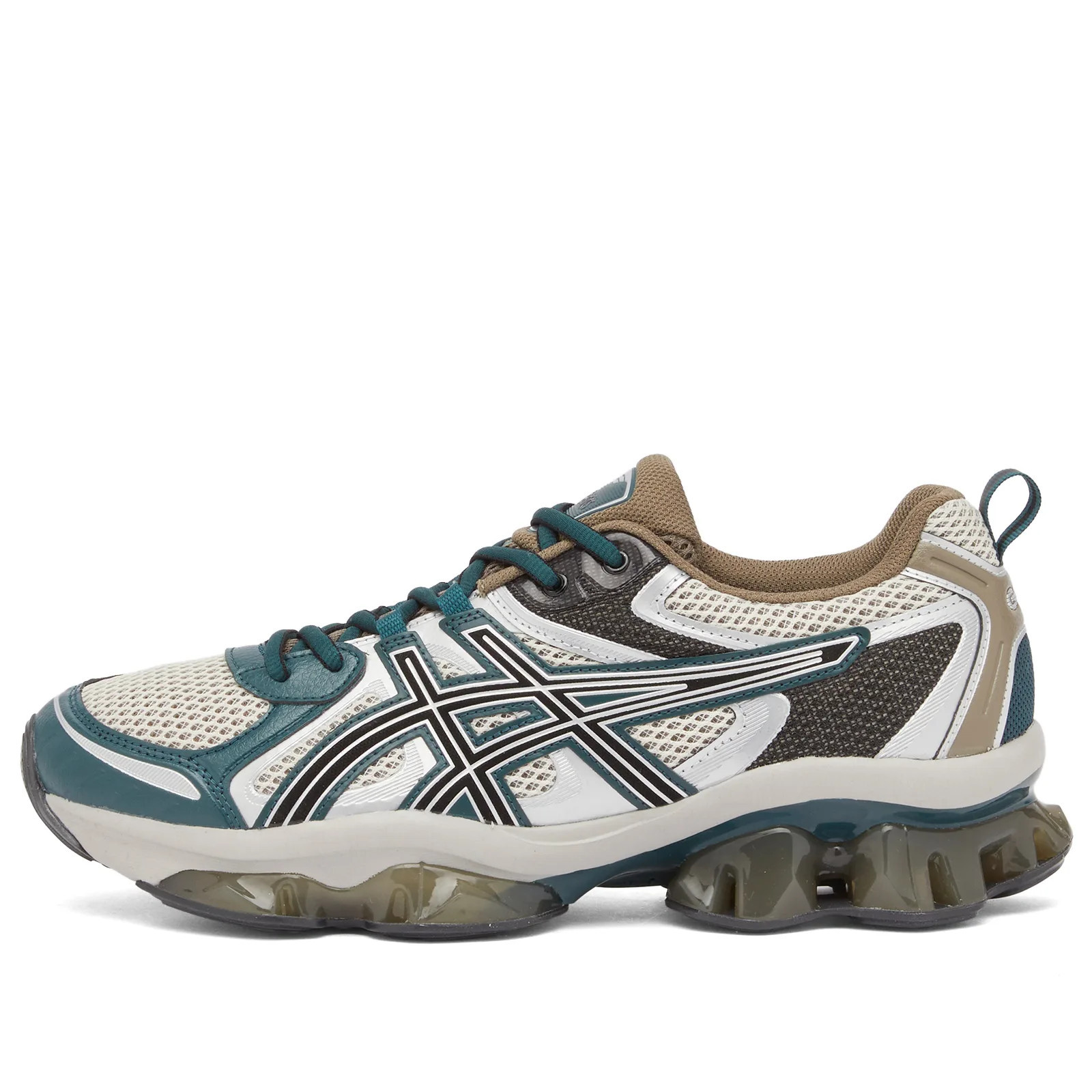 Asics Gel-Quantum Kinetic in Oatmeal/Dark Taupe, Size UK 8 | END. Clothing