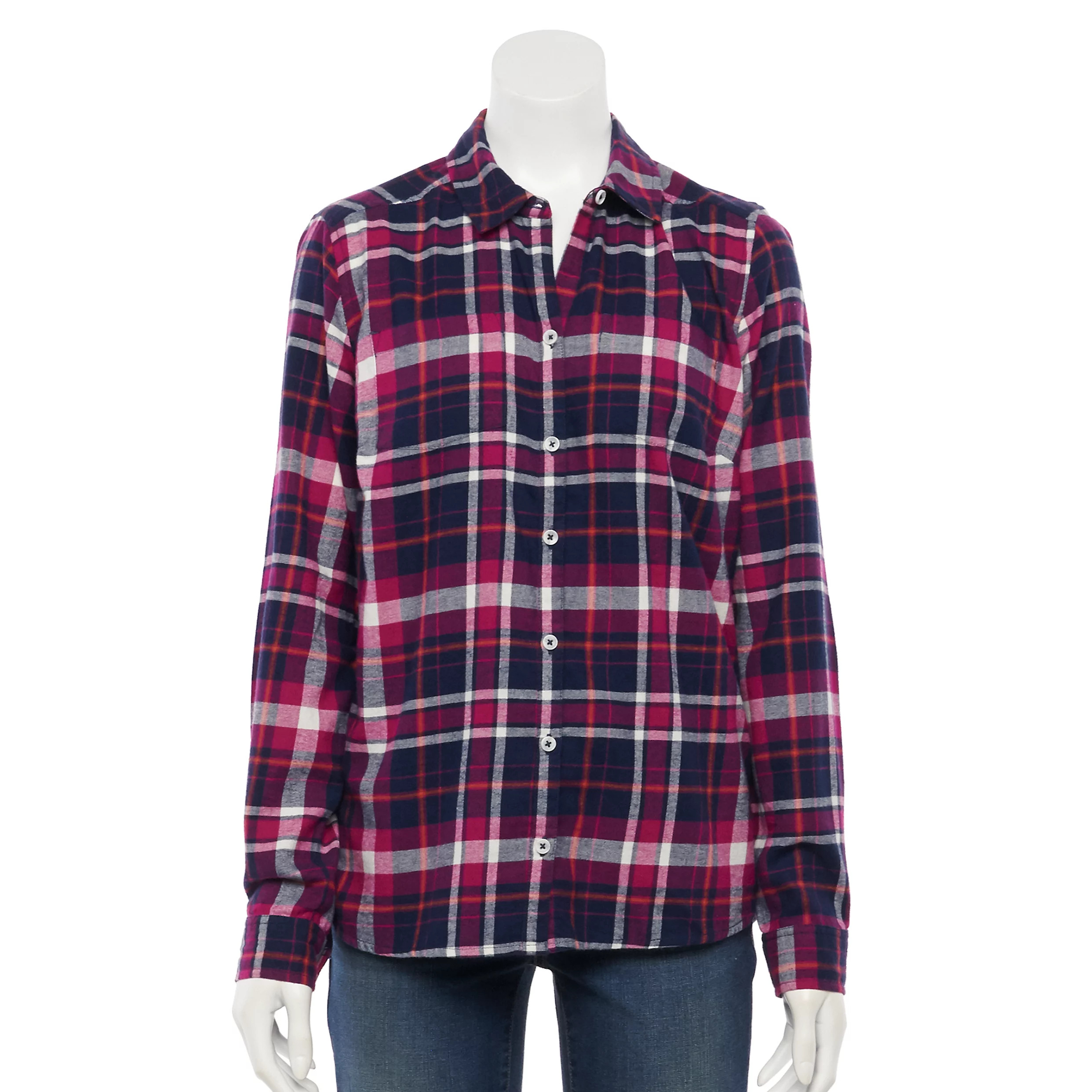 Women's Croft & Barrow® Plaid Flannel Shirtby Croft & Barrow(3 reviews) | Kohl's