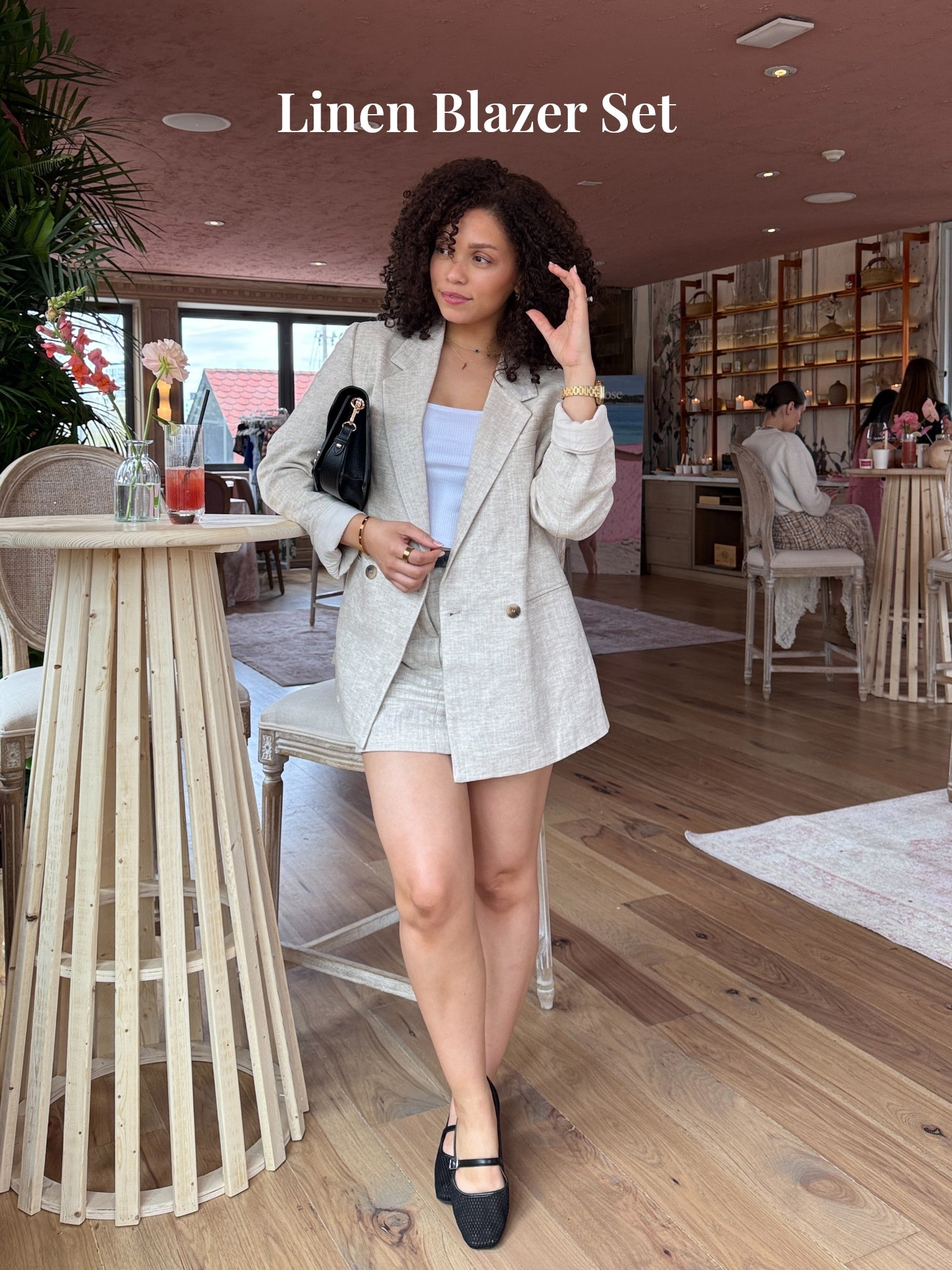 Linen Blazer Suit Skort Set
Blazer - S/M
Skirt - Size 8