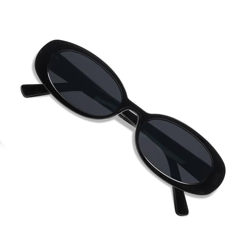 VANLINKER Polarized Retro Oval Sunglasses for Women and Men Small 90s Style VL9580 | Amazon (US)