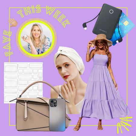 "Summer haul vibes: From the perfect purple dress to tech essentials and organization must-haves! 💜📱✨ Keeping it chic with a silk bonnet (to sleep in 😂) and a stylish geometric handbag. #RetailTherapy #SummerFinds #OrganizationGoals"

#LTKitbag #LTKstyletip