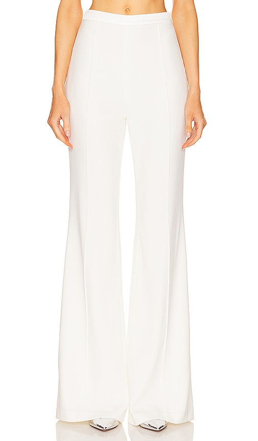Nadine Merabi Charlotte Trouser in White. - size 4/S | Revolve Clothing (Global)