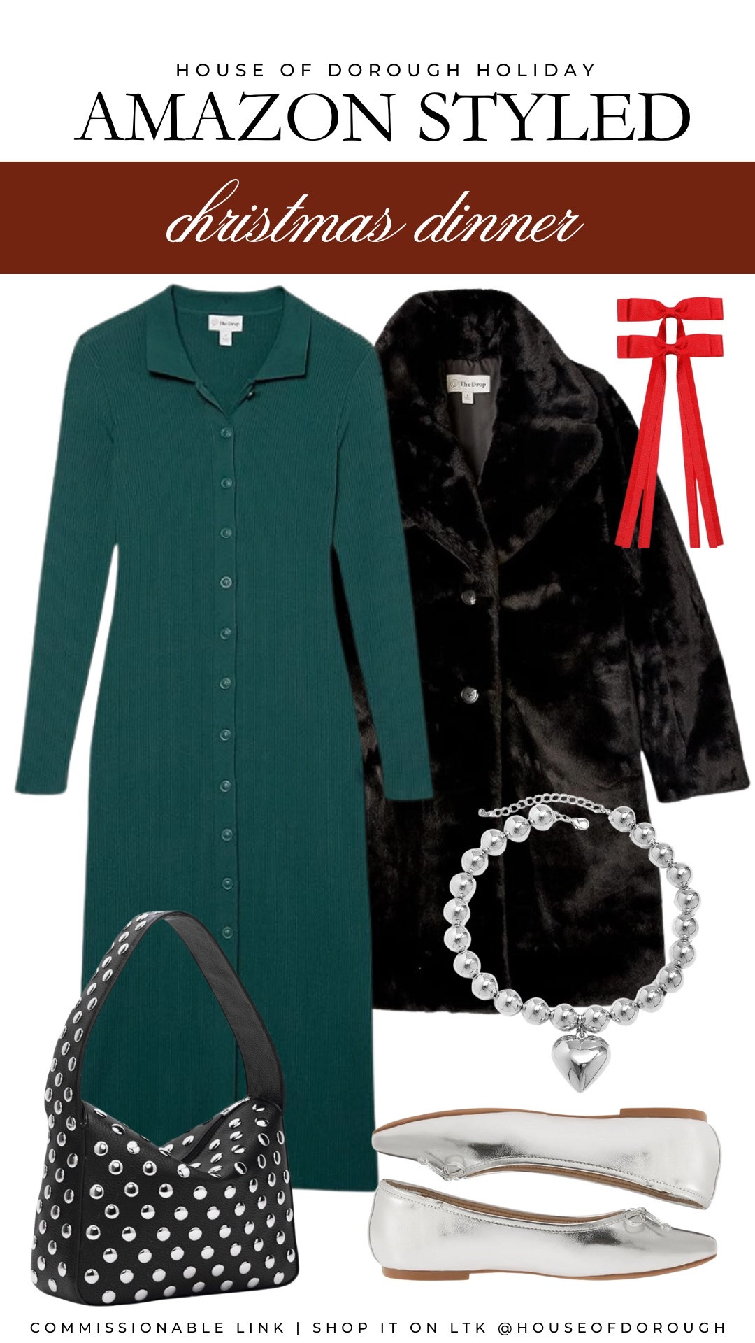 Amazon styled: Christmas dinner look! Again this whole fit is the drop and I am obsessed 🤩 

Plus size fashion / plus size outfit / holiday outfit inso / amazon finds 

#LTKPlusSize #LTKHoliday #LTKStyleTip