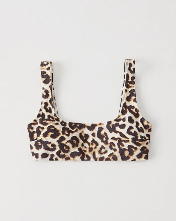 Scoopneck Bralette Bikini Top | Abercrombie & Fitch US & UK
