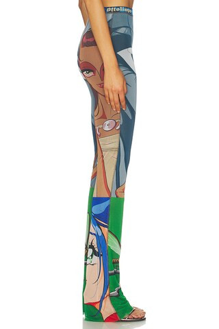 Mesh Pant in Julien Ceccaldi Print | Revolve Clothing (Global)