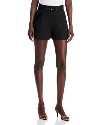 AQUA Belted Shorts - Exclusive  | Bloomingdale's Women | Bloomingdale's (US)