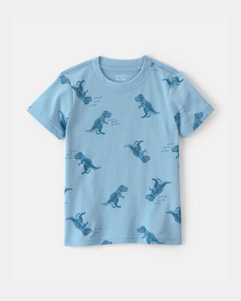 Toddler Boy Dinosaur T-Shirt - Blue | Carter's Inc
