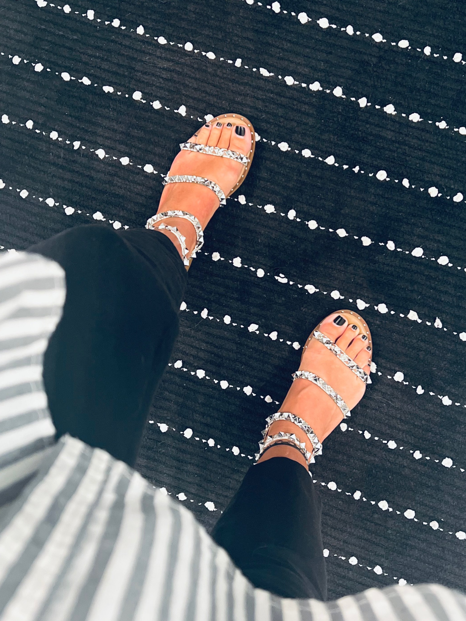 these sandals never get old, they look so good with so much 🖤

#LTKworkwear #LTKshoecrush #LTKstyletip