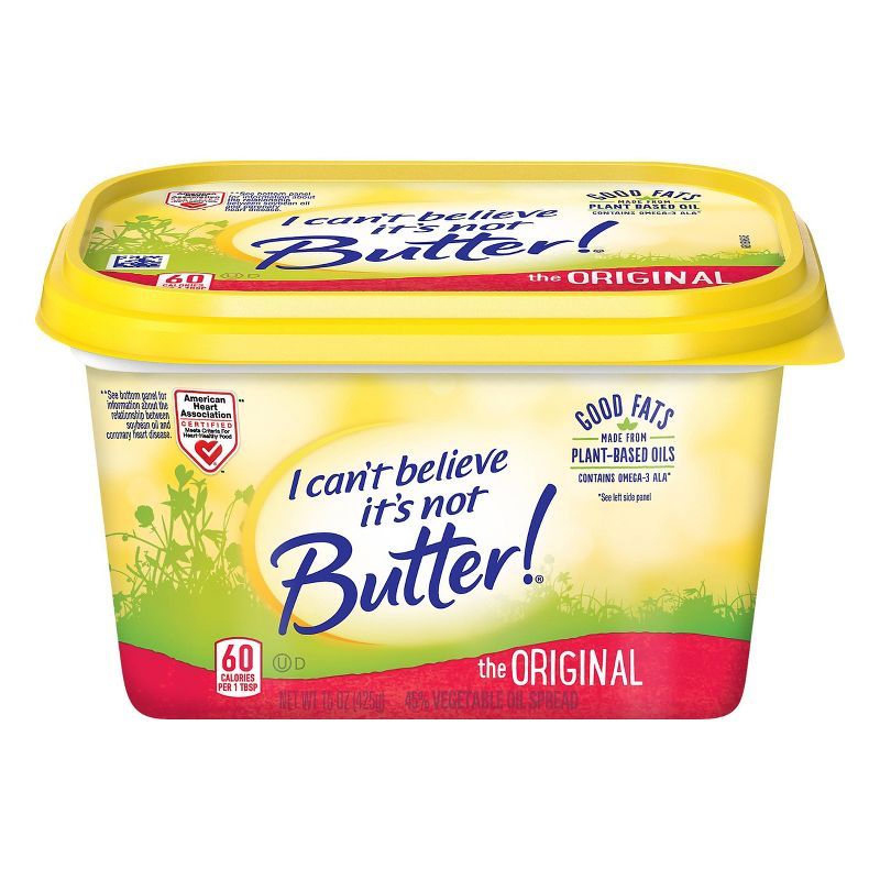 I Can't Believe It's Not Butter! Original Buttery Spread - 15oz | Target
