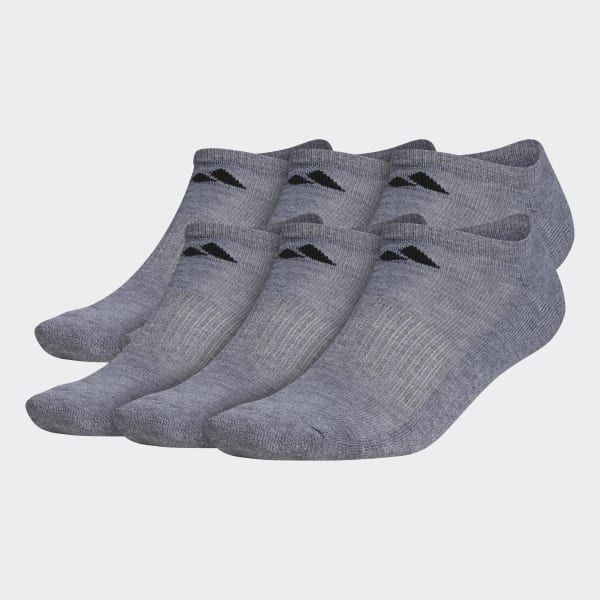 adidas No-Show Athletic Socks 6 Pairs - Grey | adidas US | adidas (US)