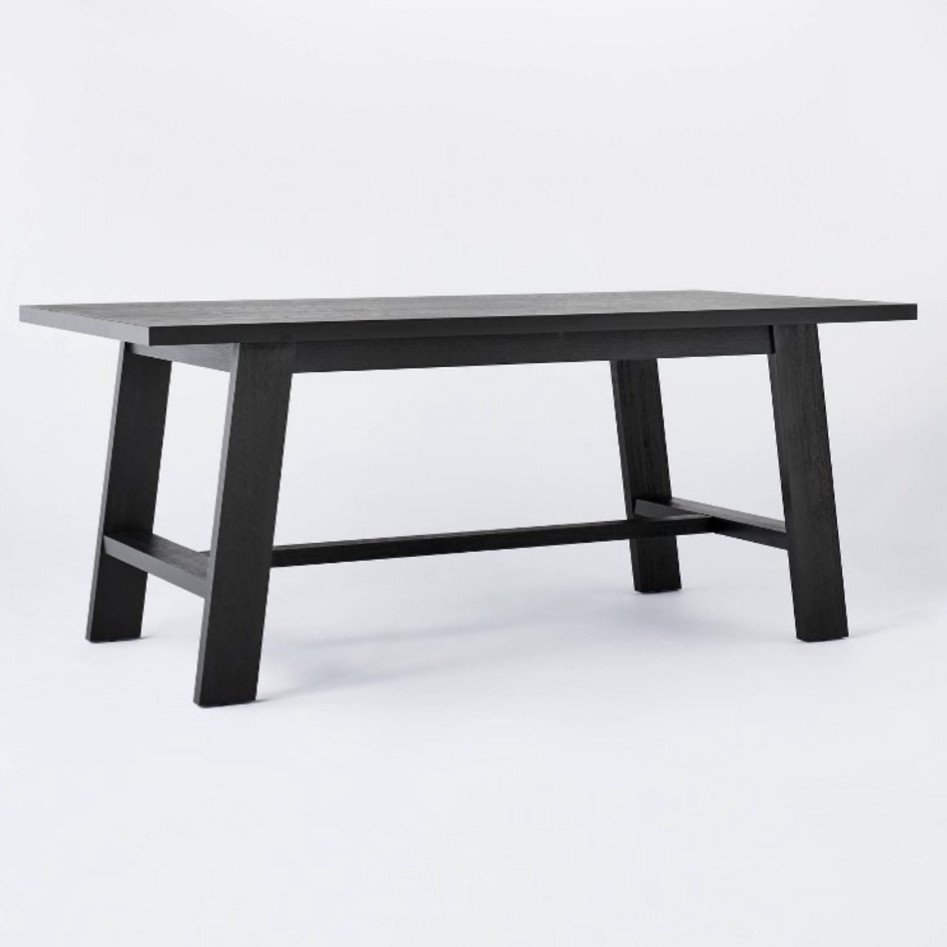 Black Dining Table 