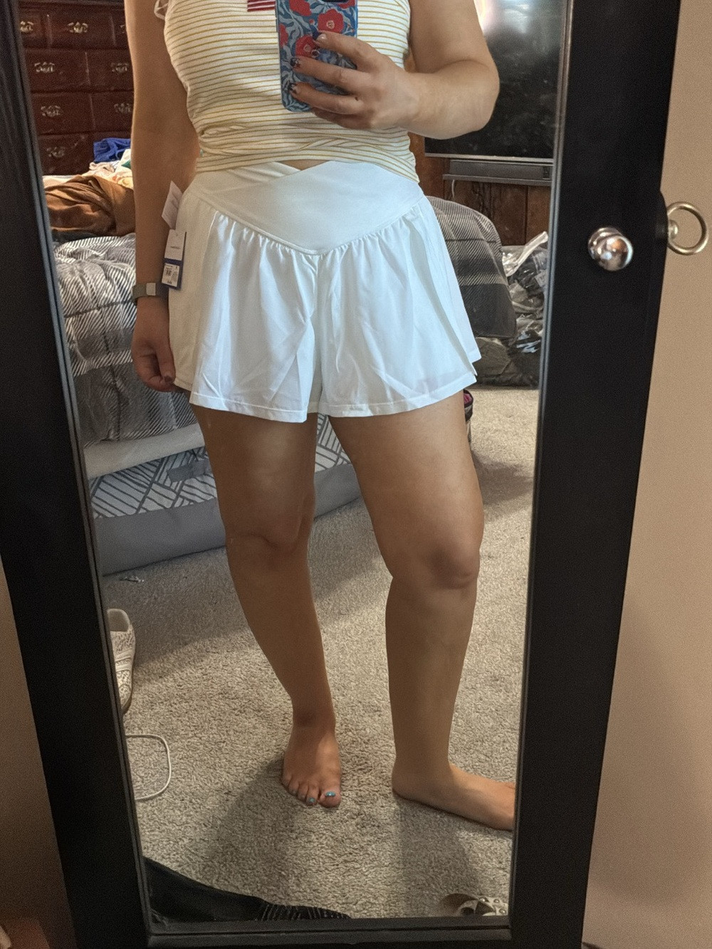 NWT Joy lab white high rise shorts | Poshmark