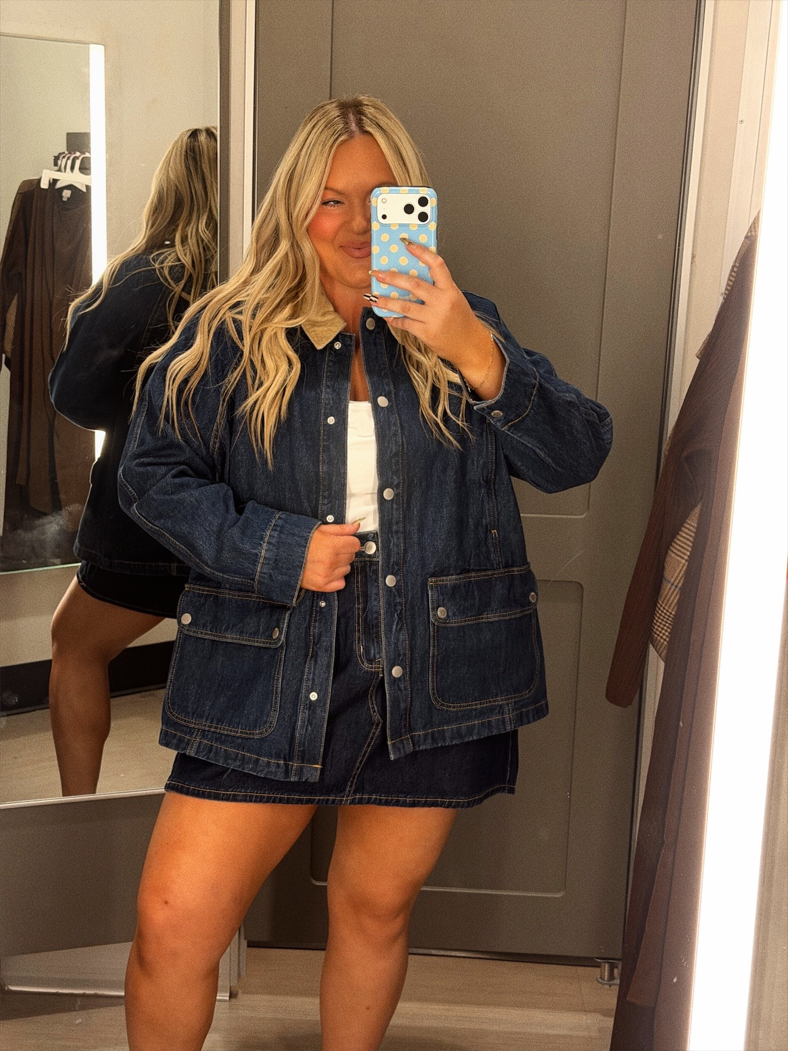 Fall outfit inspo from Target
Jacket: xxl
Skirt: 18, I should’ve sized down it runs big 
@Target

#LTKootd #LTKPlusSize #LTKSeasonal