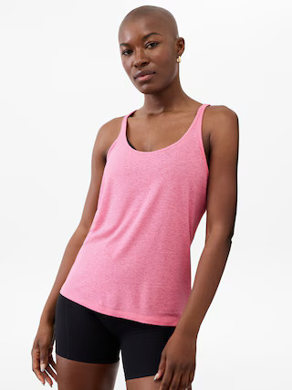 Getaway Linen Blend Tank | Athleta