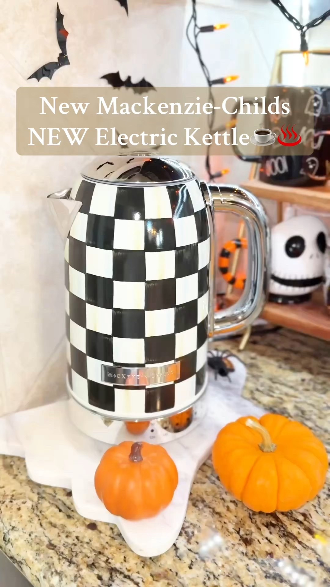 Mackenzie Childs NEW electric Kettle☕️♨️

#LTKHalloween #LTKSaleAlert #LTKSeasonal