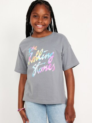 Oversized Licensed Graphic T-Shirt for Girls | Old Navy (US)