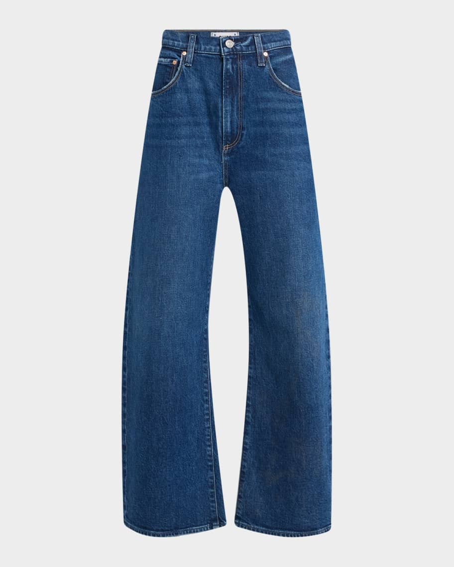 Arellia Barrel Ankle Jeans | Neiman Marcus