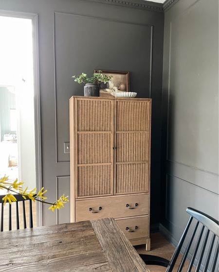 The perfect vintage inspired cabinet (from target!) for extra storage. Great for entertainment, dining, or clothes storage. 

#LTKhome #LTKsalealert #LTKFind