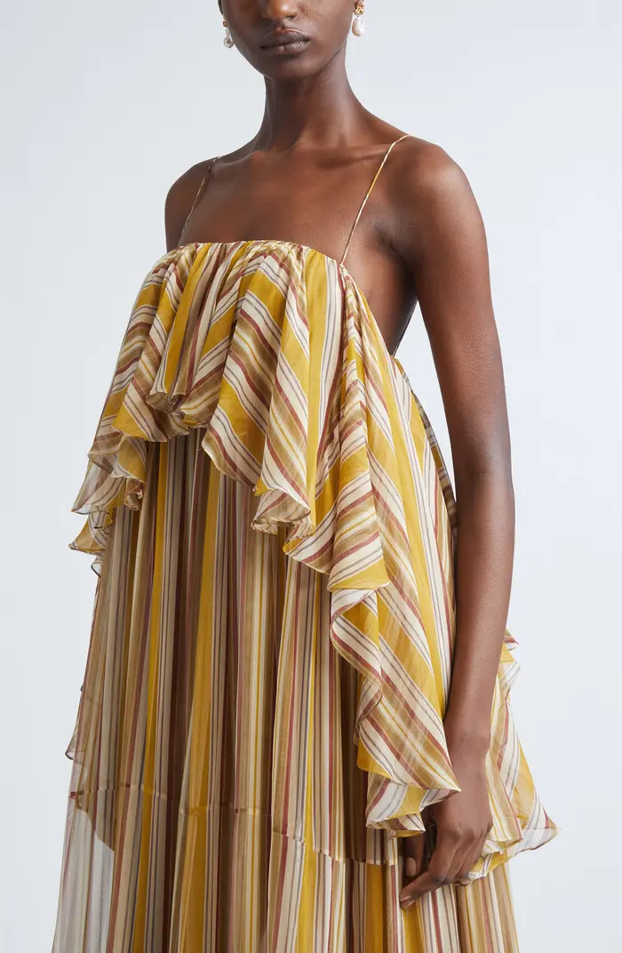 Rebellion Bohemian Stripe Slipdress | Nordstrom