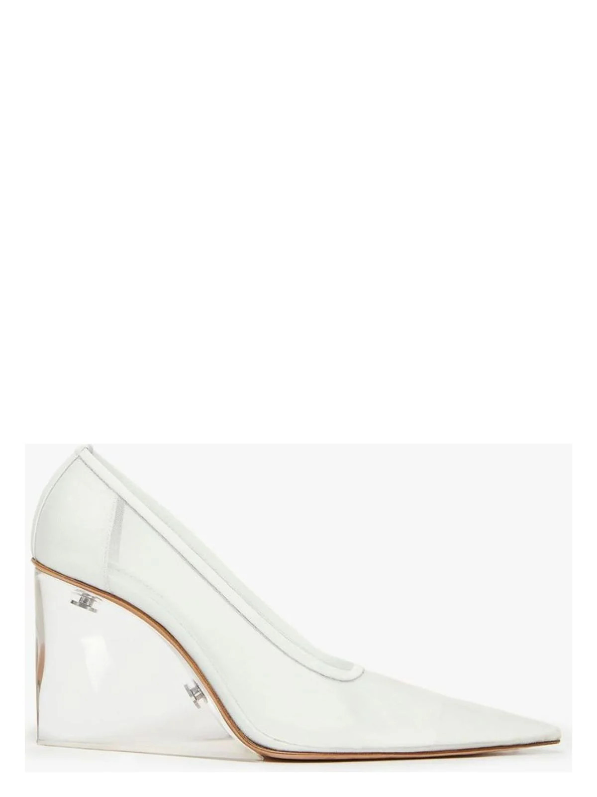 Max Mara Sportmax Women's Aia1234 Footwear Pumps in Transparent | Size 38 | 2512521013600004 | LOZURI