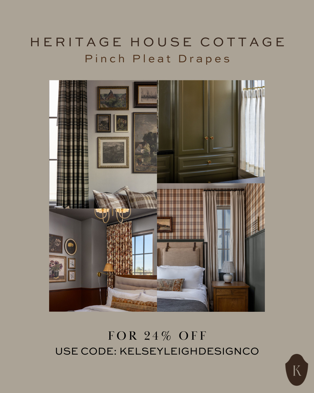 Our favorite pinch pleat drapes and designer curtains — we use these Two Pages panels in almost all of our projects. They drape beautifully, feel custom, and elevate any room.
✨ Save 24% off with code KELSEYLEIGHDESIGNCO. 

 

#LTKHome