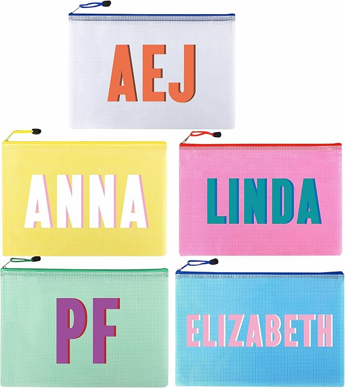 Personalized Wet Dry Mesh Bag Water Resistant Pool Pouch Travel Pouch Bachelorette Party Bag Girl... | Amazon (US)