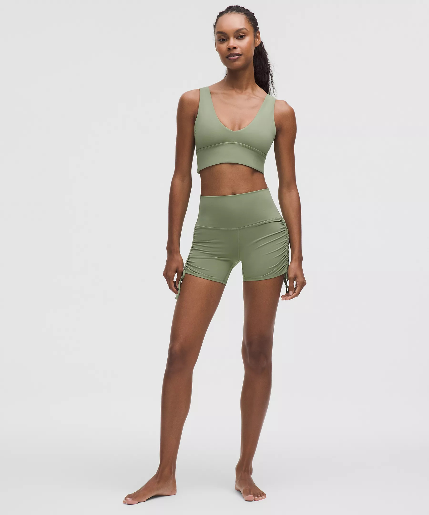 lululemon Align™ Ruched Short 4" | Lululemon (US)