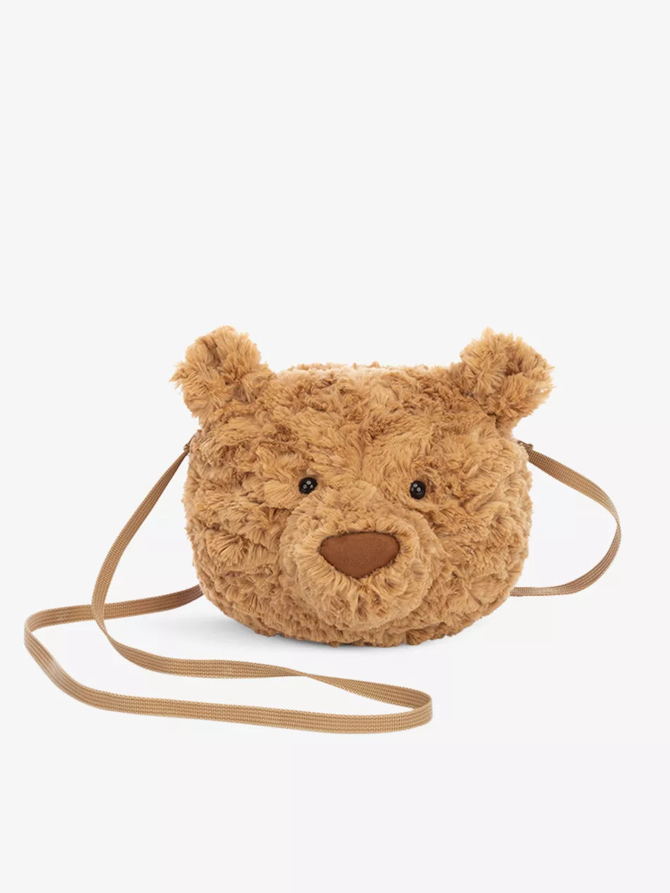 Bartholomew Bear woven cross-body kids' bag | Selfridges