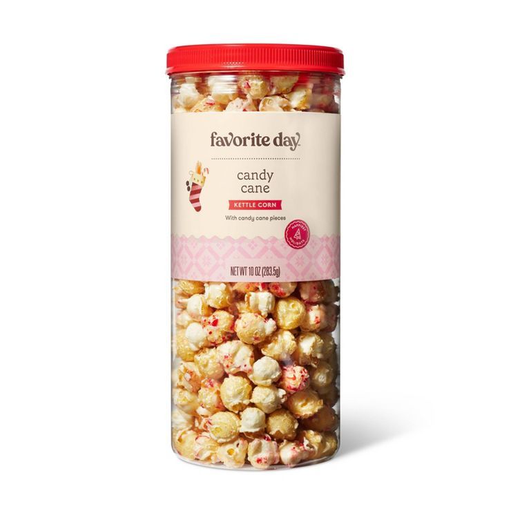 Peppermint Crunch Popcorn - 10oz - Favorite Day™ | Target
