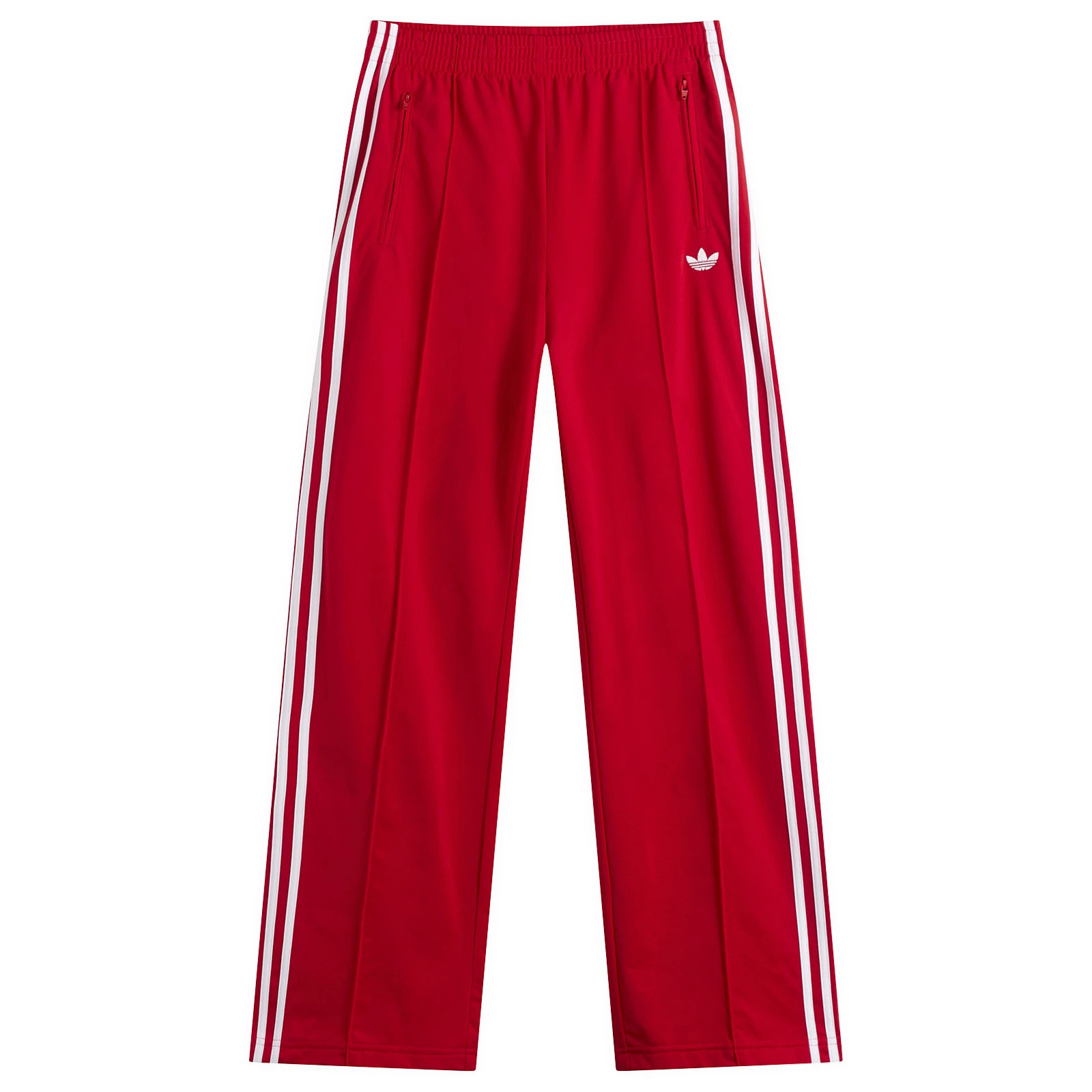 Adidas Women's Firebird Loose Track Pant in Better Scarlet/White, Size Medium | END. Clothing | END. Clothing