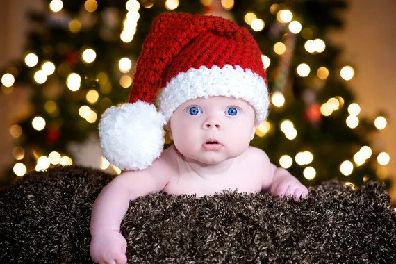 Baby Santa Hat Nb-adult Sizes | Etsy | Etsy (US)