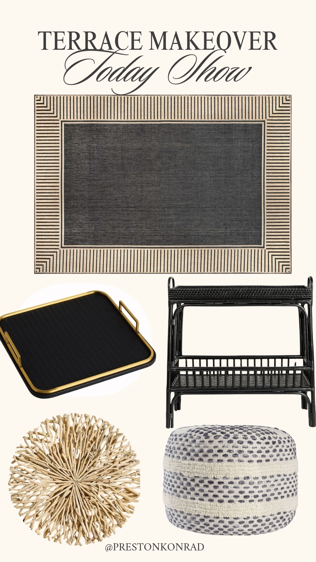 Good outdoor pieces make all the difference. Rounded up everything from the Today Show terrace makeover in one place.

#LTKHome #LTKdayinmylife #LTKSeasonal
