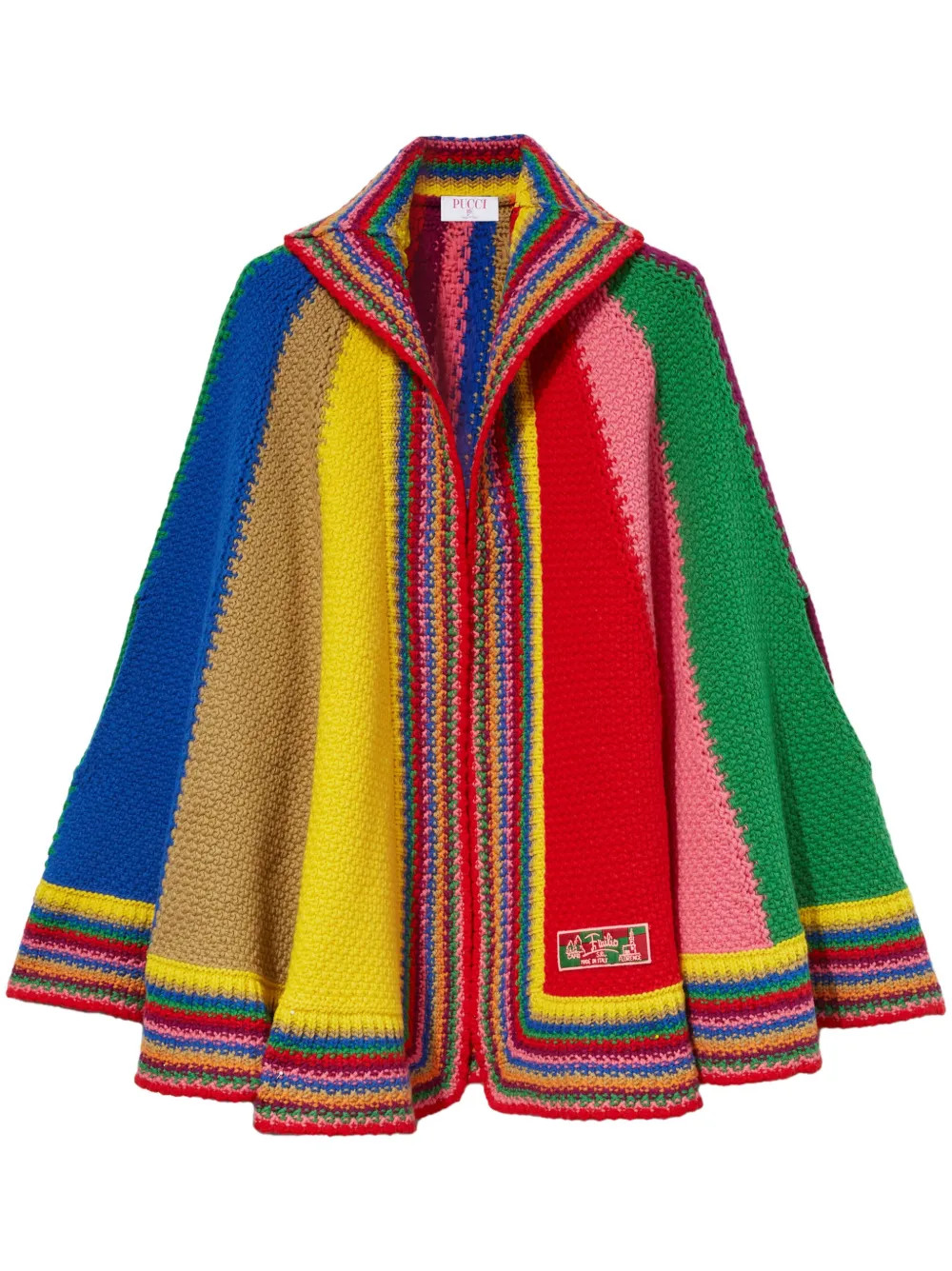colourblock cape | Farfetch Global