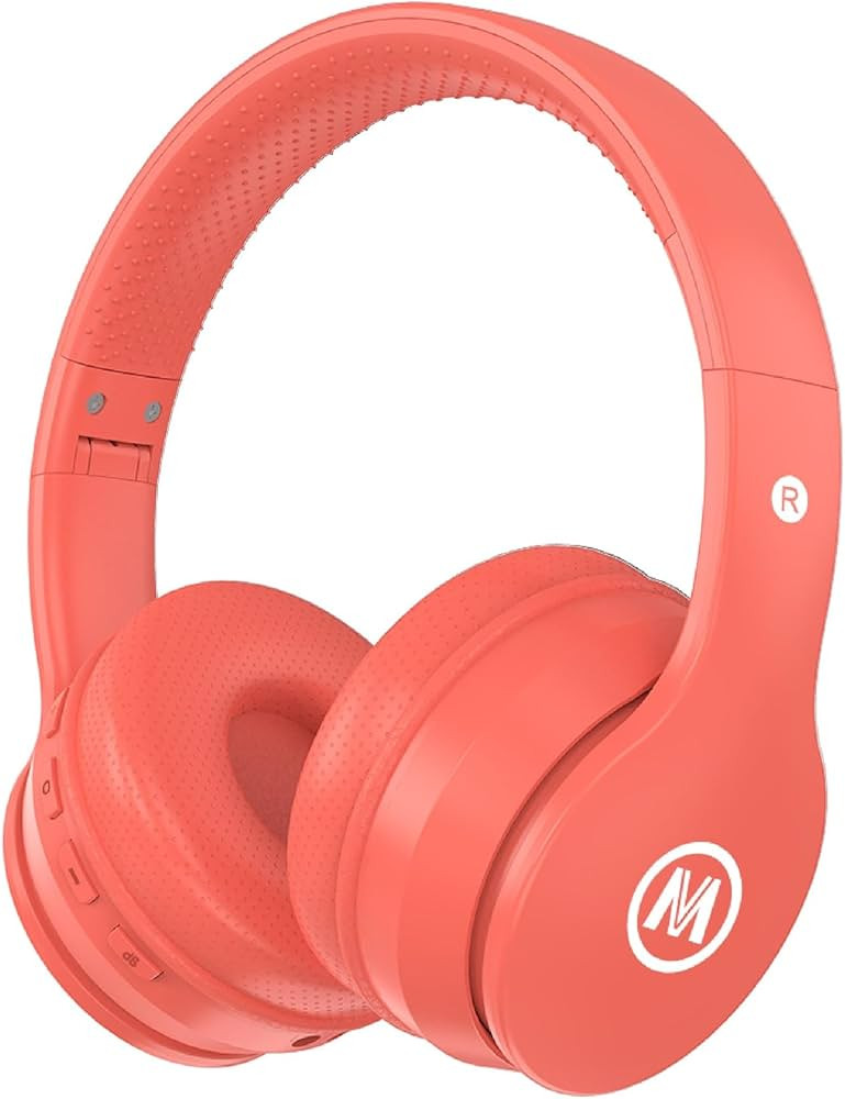 Headphones Kids Bluetooth 5.4 Wireless Play Time 68H Safe Volume Limit 85/94dB Over-Ear Foldable ... | Amazon (US)