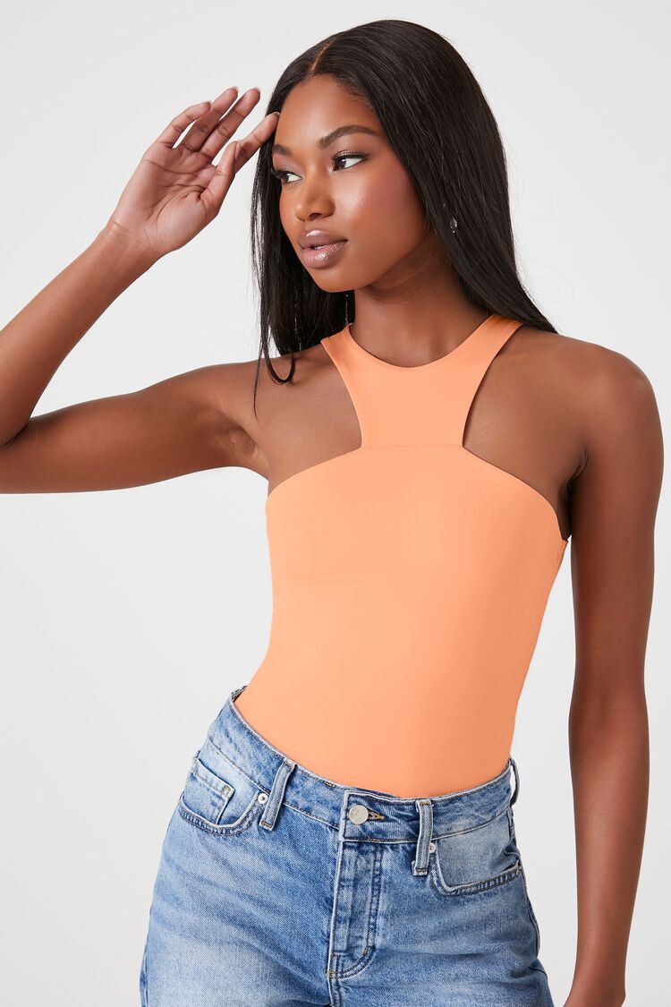 High-Neck Tank Bodysuit | Forever 21 (US)