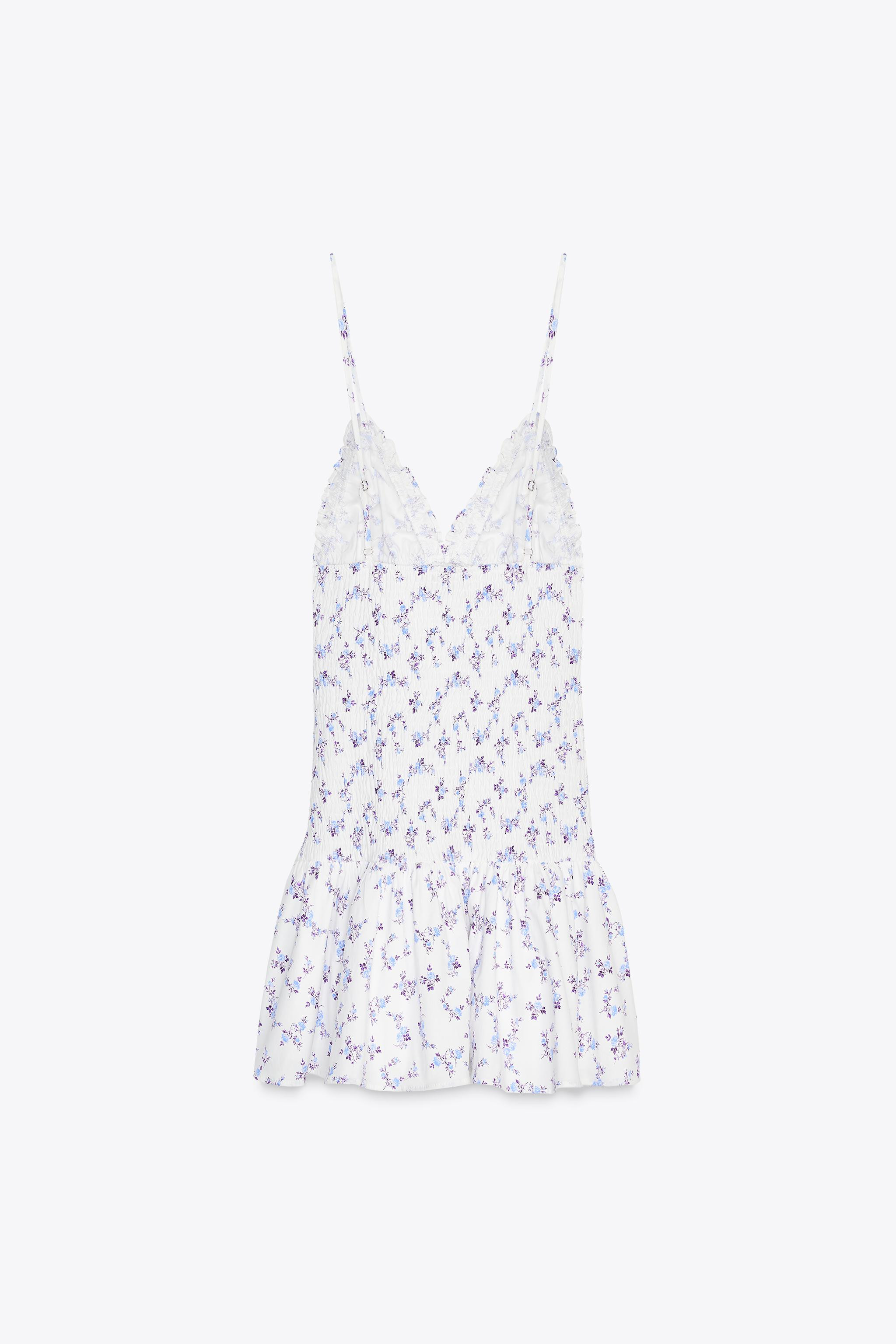 FLORAL STRETCH DRESS | Zara UK