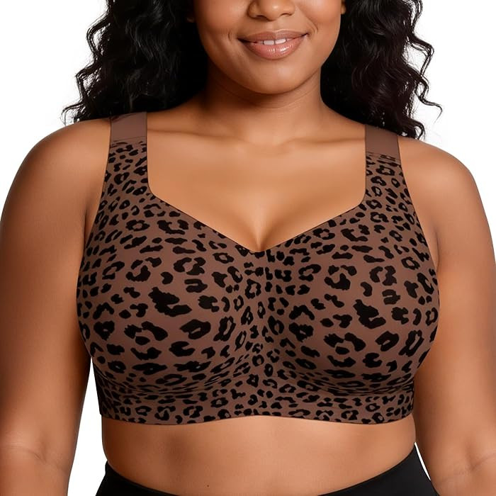 ProKloud Jelly Bras for Women No Underwire Wireless Bra with Support and Lift Full Coverage Plus ... | Amazon (US)
