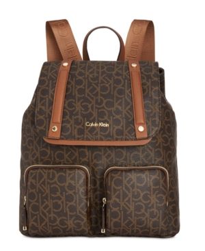 Calvin Klein Teodora Cargo Signature Backpack | Macys (US)
