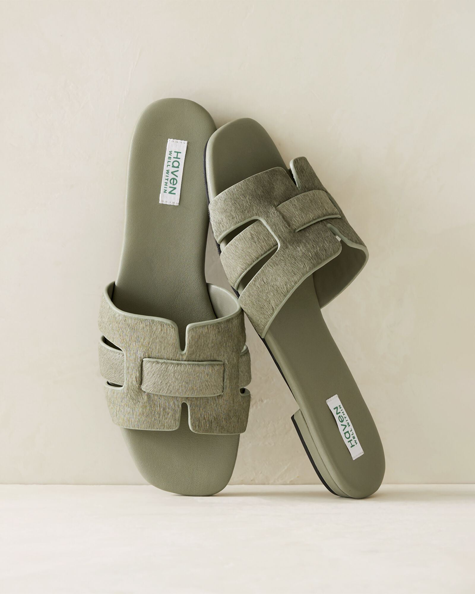 Calfhair Woven Sandals | Haven Well Within